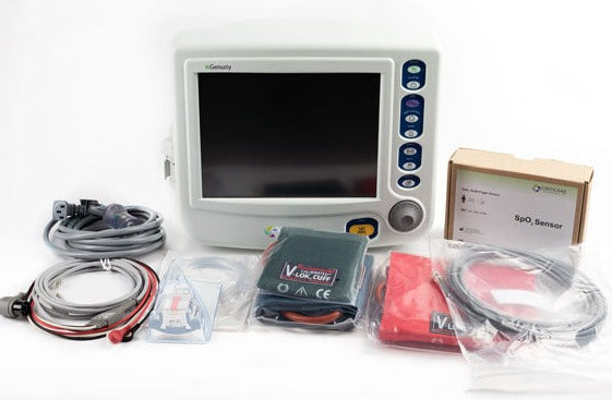 Criticare nGenuity 8100EP1 Patient Monitor CO2 Printer Vital Signs
