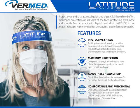 LATITUDE Protective Face shield